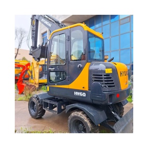 Excavadora Hyundai HW60 de Segunda Mano de Alta Calidad, Original de Corea del Sur, en Buenas Condiciones, Miniexcavadora HW60 con el Mejor Rendimiento - Product Image 1