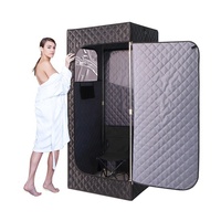 Pentagonal Corner Sauna Box Home Spa Full Body Folding Steam Sauna Tente Transpiration Detox Portable Sauna