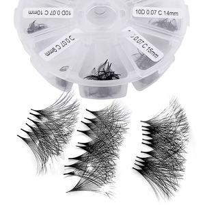 500 bouquets de <span class=keywords><strong>cils</strong></span> préfabriqués, éventails de <span class=keywords><strong>cils</strong></span> professionnels, bouquets de <span class=keywords><strong>cils</strong></span> pré-faits, éventails de volume pré-faits, extensions de <span class=keywords><strong>cils</strong></span> Promade Fans - Product Image 1