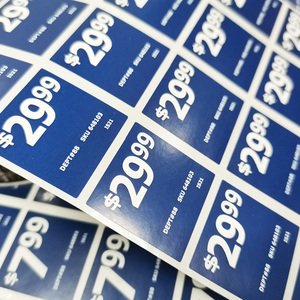 Etiqueta de precio de alta calidad para accesorios de ropa y productos minoristas Papel duradero para etiquetado y precios - Product Image 2