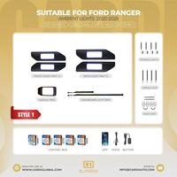 Personnalisation à la demande, bande lumineuse ambiante pour voiture Ford Ranger D21, éclairage multifonctionnel