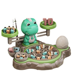 Dinosaur Fishing Counting Game <b>Toy</b> Cool Fish Math Balance Scale Special Educational Learning for Preschool Event Supplies - Product Image 1