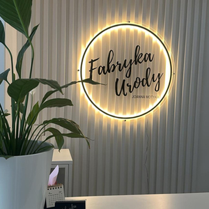 Letrero Comercial Acrílico Espejo Dorado 3D con Luz, Logotipo Personalizado, Letrero LED para Empresa, Letrero Luminoso para Salón - Product Image 5
