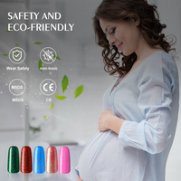 Easywell Faux Ongles de Luxe en Acrylique Personnalisés 30 Pièces avec Boîte d'Emballage de Luxe, Ongles à Presser en Gel Souple