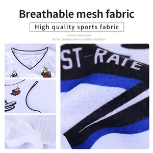 Wholesale Best Quality Mesh Stitched Sweatshirt Basketball Uniform Sublimation Custom Logo Classic Retro Basketball Jersey