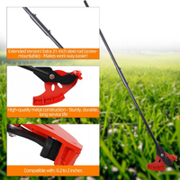 Estrattore di Erbacce Manuale JH-Mech con Struttura Pivot Lock, Forza di Leva a Lungo Raggio, Impugnatura Antiscivolo con Tacche per Estrazione di Erbacce e Arbusti