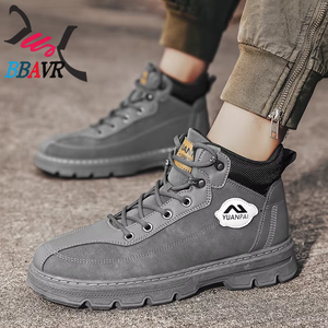 Botas de Trabajo para Hombre, Estilo Casual, Otoño-Invierno, Modelo Martin de Caña Alta - Product Image 1