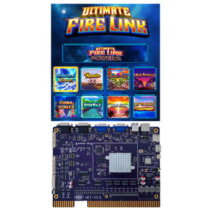 China HET Hersteller 8 in 1 Multi Game Ultimate Fire Link Power Leiterplatte für Vertical Skill Game Machine - Product Image 3