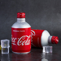 Le Japon a importé des boissons de coca originales 300ML Cola Collection Edition Cola en bouteille boisson gazeuse boisson gazeuse en gros