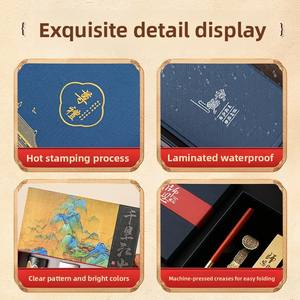 Caja de regalo estilo República de China, caja de embalaje personalizada para mercancía, caja de regalo personalizada para museos y artículos culturales especiales. - Product Image 2