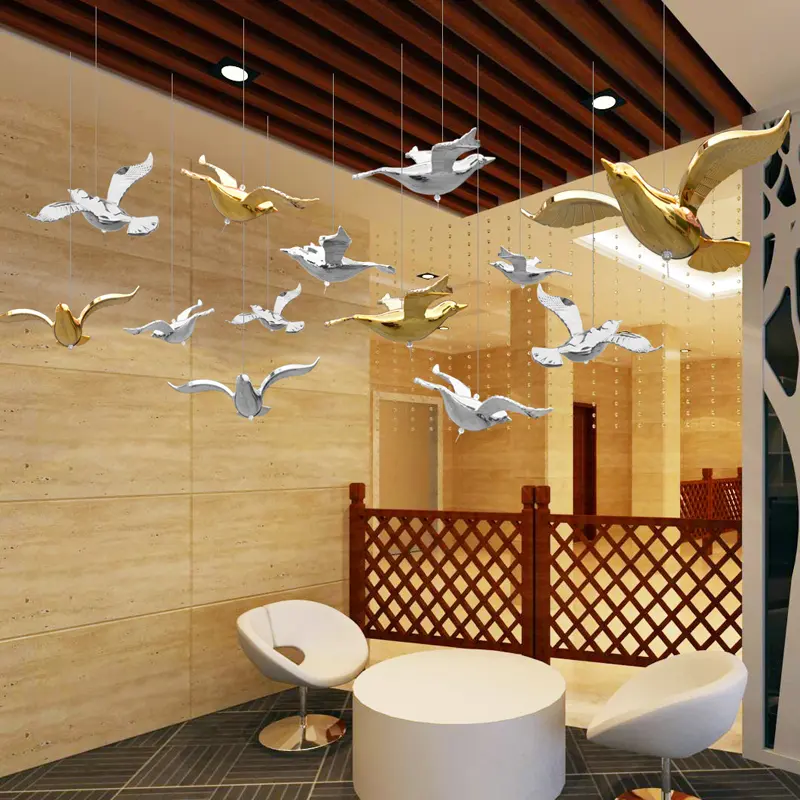 Moderne Interieur Vogel Opknoping Decoratie Voor Home Party Hotel Winkelcentrum Plafonddecoratie