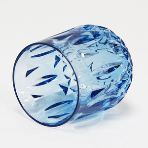 Modern <strong>Acrylic</strong> Rock Tumbler Unbreakable Polycarbonate Plastic Wine <strong>Glasses</strong> 1pcs OEM Free Samples - Product Image 2