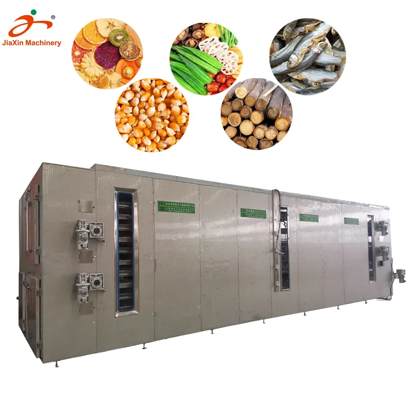 Automatic dried fruit and vegetable production line dehydrated dry fruits vegetables chips dice drying processing making machine