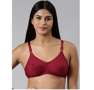 Blusa de Sari Color Granate para Mujer, Suave, Elástica, Cómoda, Estilo Tradicional Étnico para Uso Diario - Product Image 2