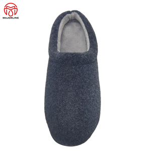 Full Customized OEM Fuzzy Winter Warm Cozy <strong>Slippers</strong> <strong>Felt</strong> Men's <strong>Slippers</strong> for Men House Bedroom Cotton <strong>slippers</strong> - Product Image 5