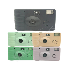 Bán Buôn Khác Khuyến Mại Nguồn Cung Cấp Bên 35Mm Phim Máy Ảnh Dùng Một Lần Với Đèn Flash Kỹ Thuật Số Phim Hoạt Hình Logo In Sử Dụng Duy Nhất Máy Ảnh - Product Image 1