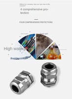 Connecteur fileté étanche en acier inoxydable sur mesure OEM pour applications résistantes à la corrosion