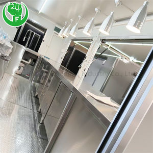 รถขายอาหารมีอุปกรณ์ครบครันสำหรับร้านอาหารฟาสต์ฟู้ดมือถือเสิร์ฟไอศกรีมกาแฟฟองเบอร์เกอร์ชาพิซซ่าขนมทำข้าวโพด - Product Image 6