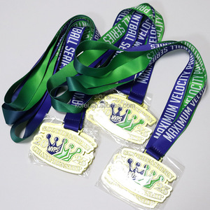 Kofei <strong>Cheap</strong> Design Your Own Logo Zinc Alloy 3D Gold Award Football Basketball Running Custom Metal Sport <strong>Medal</strong> With Ribbon - Product Image 3