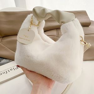 Sac à main en fourrure pour femmes, sac à main en peluche pour femmes - Product Image 6