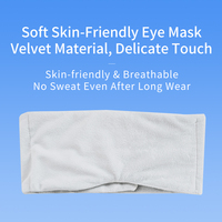 Masque de sommeil circadien - Masque oculaire lesté pour la relaxation avec billes de pression, pochette de transport pratique