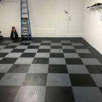 Großhandel Garagenboden-Matten Gummistreifen PVC-Kunststoff-Bodenplatten