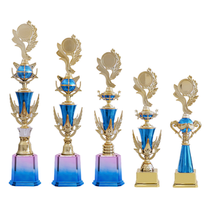 Nhà máy tùy chỉnh vàng hồng Nhảy Nhựa trophies 4 bài cúp giải thưởng cho cuộc thi sắc đẹp sự kiện cạnh tranh - Product Image 2