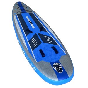 Tabla de surf Tiger Shark 10s con materiales reforzados, soporte de tela de carbono, <span class=keywords><strong>2</strong></span> aletas dobles rectas SUP - Product Image 4