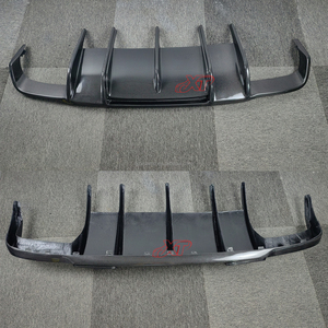 9 y0.2 auto Segmental FD stile segmentato paraurti anteriore Splitter per Porsche Cayenne Suv coupé diffusore labbro anteriore - Product Image 2