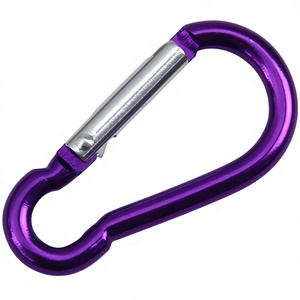 Gourd Shape Durable Aluminum Laser Engraved Carabiner Hook Keychain for Sports & Promotional Use