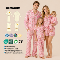 Pijamas Ecológicos de Bambú para Mujer, Conjunto de Ropa de Dormir Suave e Hipoalergénica, Ropa de Estar por Casa con Estampado Personalizado, Pijamas Frescos de Verano