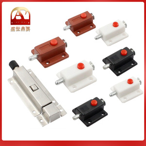 Furniture <b>Lock</b> Spring-loaded Automatic Door <b>Latch</b> Stainless Steel Minimalist Design Easy Installation Cabinet Door Hardware - Product Image 5