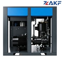 Compresseur d'air rotatif industriel ZAKF 75KW 100HP IP55 à vitesse fixe, compresseur à économie d'énergie pour la fabrication en usine