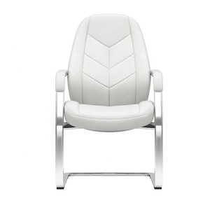 Fauteuil <span class=keywords><strong>de</strong></span> conférence inclinable moderne en cuir synthétique kaki, fauteuil <span class=keywords><strong>de</strong></span> <span class=keywords><strong>bureau</strong></span> pivotant pour dirigeant avec réglage en hauteur, capacité 200 kg - Product Image 1