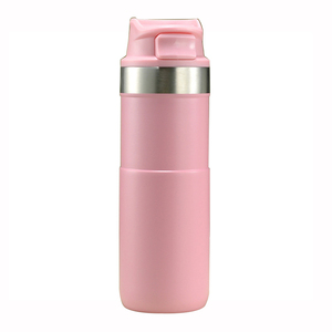 Tasse de voyage classique en acier inoxydable isolée sous vide sans BPA avec logo personnalisé de 500ml - Product Image 5