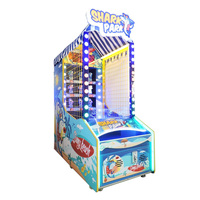 Machine de jeu d'arcade à lancer de balles à tickets de récompense, vente en gros, très demandée pour les carnavals