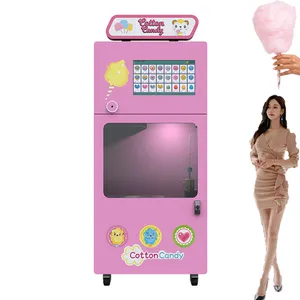ماكينة بيع حلوى غزل البنات يمكن تجهيزها بنفسك توصيل مباشر من المصنع عربة طعام ماكينة غزل البنات ماكينة غزل البنات منخفضة الضوضاء