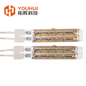 Youhui Dual <b>Tube</b> Gold Plated Infrared <b>Heating</b> <b>Tubes</b> 230V For 8 Inch Annealing Furnaces Semiconductor Process - Product Image 4