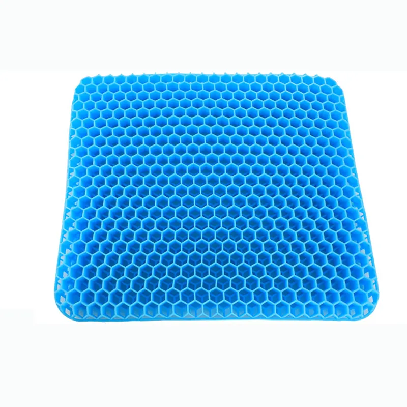 Brand new design seat cushions Breathable Double Layer gel seat cushion with Non-Slip Cover car seat cushion for Pressure Relief