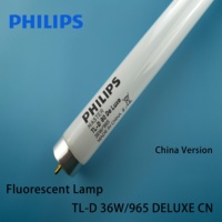 Lampe fluorescente Philips TL-D 36W/965 DELUXE CN T8 G13 pour l'impression, la teinture et les boîtes à lumière