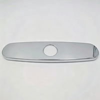 Robinet de cuisine en laiton à poignée unique avec couvercle en acier inoxydable, tuyau tressé en acier inoxydable de 50 cm, finition chromée pour usage domestique