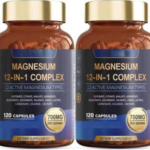 <span class=keywords><strong>Complesso</strong></span> di Vitamine e Minerali ODM12 in 1, <span class=keywords><strong>Complesso</strong></span> di Magnesio 700mg, Migliora l'Assorbimento Sinergico, Rilassamento Muscolare, Capsule di Magnesio - Product Image 2