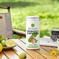 Complément alimentaire digestif à base de plantes anti-ballonnements avec probiotiques pour un ventre plat et la réduction de la graisse viscérale