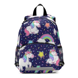 School <b>Backpack</b> Supplier Custom Unicorn Print Anti-Theft Children School Bag Primary Book Bags - Product Image 1