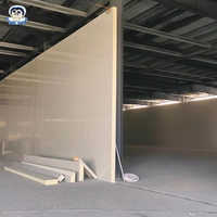 Panneau sandwich de toiture en PU, isolation en mousse PIR PUR, conteneur frigorifique isolé, chambre froide avec panneaux solaires