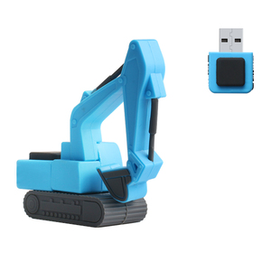 Contenedor personalizado para camión, carretilla elevadora, Tractor, bicicleta, unidad Flash USB en forma de coche de policía - Product Image 6