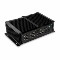 Computadora Industrial Integrada EVUC sin Ventilador, Intel Core I3/i5/i7, 4 Puertos LAN 2.5G/1G, 10 USB, 6 COM, RS485, Voltaje Amplio 9-36V, en Stock