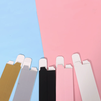 Boîte d'emballage en papier cosmétique recyclable petite boîte d'emballage de brillant à lèvres logo personnalisé