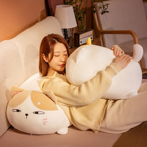 Chubby Cat Plush Toy Doll Cute Fat Cat Pillow <b>Large</b> Hug Pillow for Children Bed Comfort Doll - Product Image 6