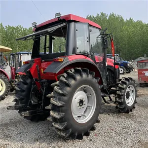 YTO, precio de fábrica barato, precio de venta caliente, agricultura agrícola, tractores de ruedas con cargador frontal para la venta, 50hp